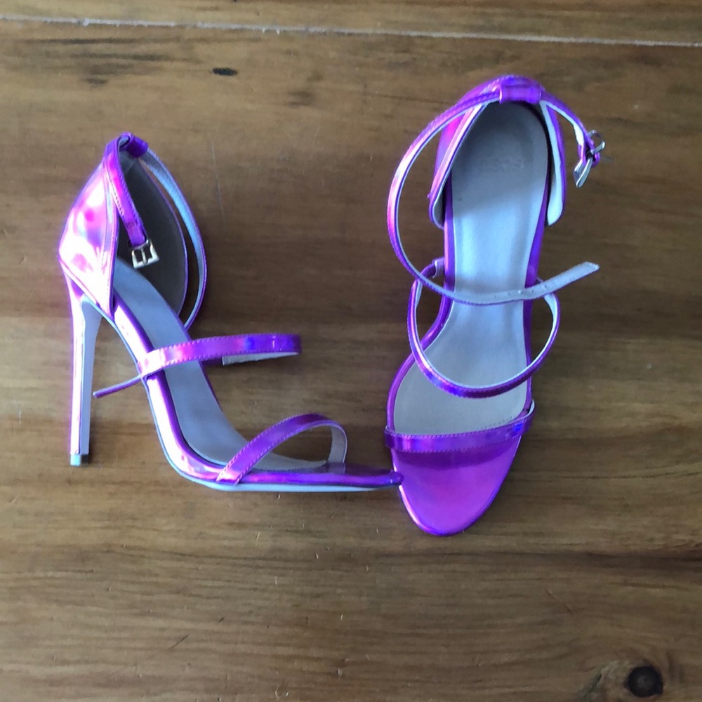 Metallic Pink ASOS Heels